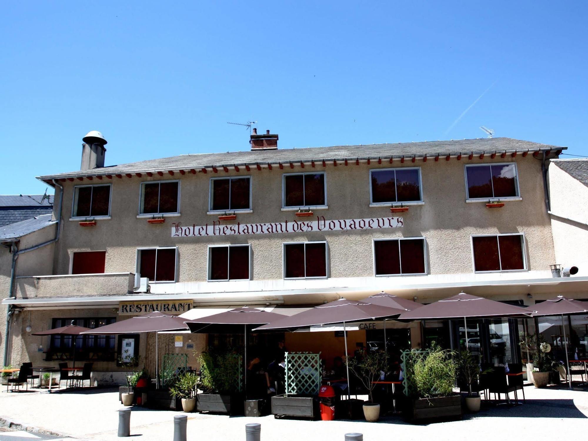 פונט-דה-סאלארס Logis Hotel Restaurant Des Voyageurs מראה חיצוני תמונה
